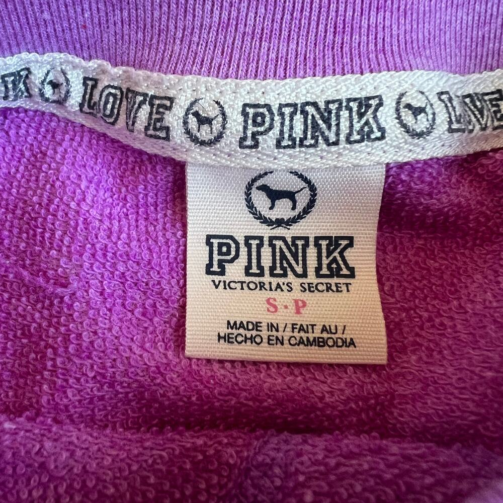 PINK Victoria's Secret Eighty Six Purple Sweatshirt - Picture 11 of 13